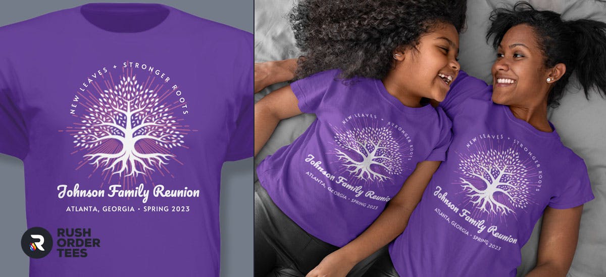 Tree and Roots Family Reunion Shirt Design