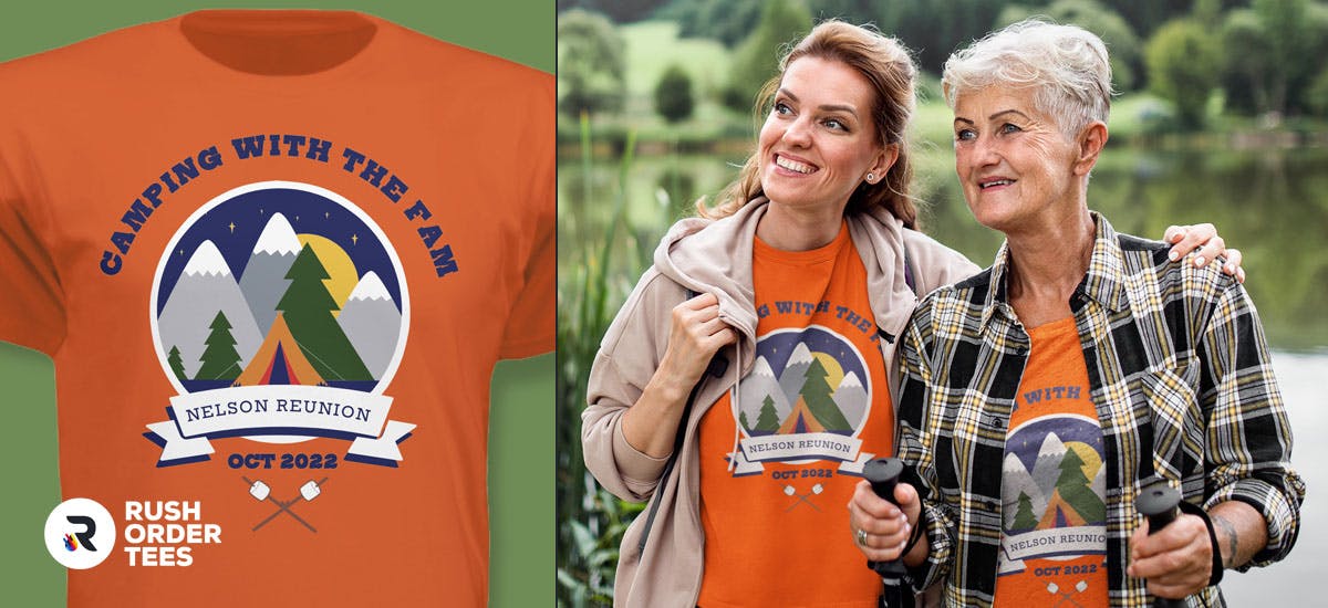 Camping Family Reunion Shirt Design