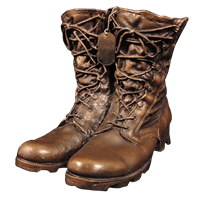 Bronzed Boots As a Keepsake