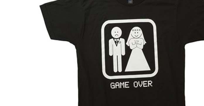 Game Over Bachelor T-shirt