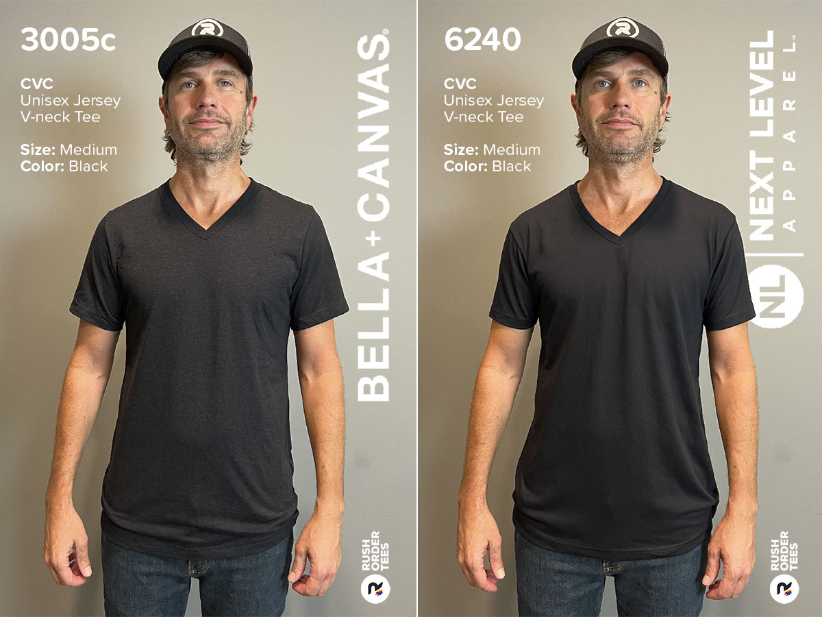 Bella+Canvas vs. Next Level: Comparing Their Top 5 Tees
