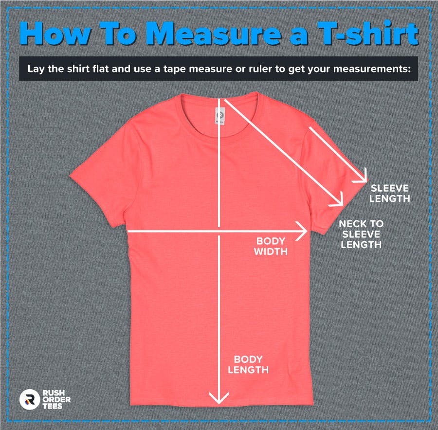 How to measure a T-shirt