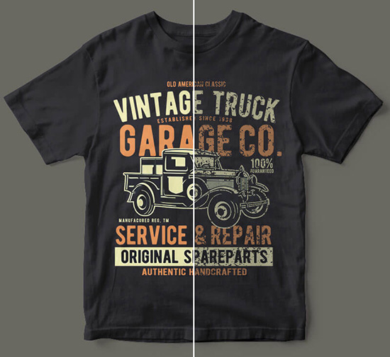 How to Use the Distressed Effect for the Best Vintage T Shirt