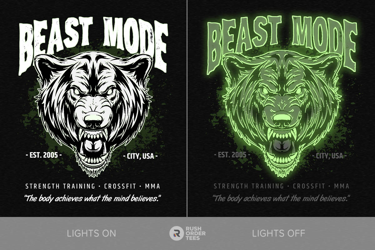 How to Make Custom Glow IntheDark Shirts