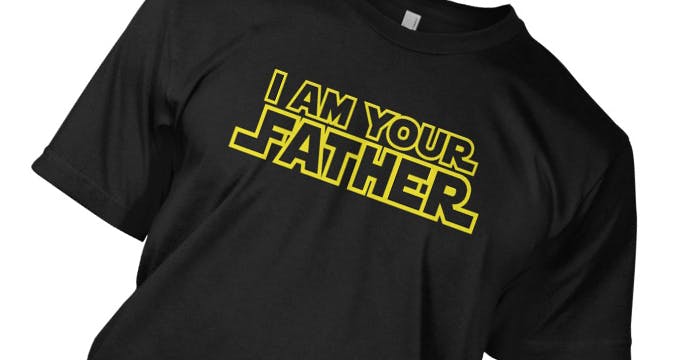Star Wars Father T-shirt