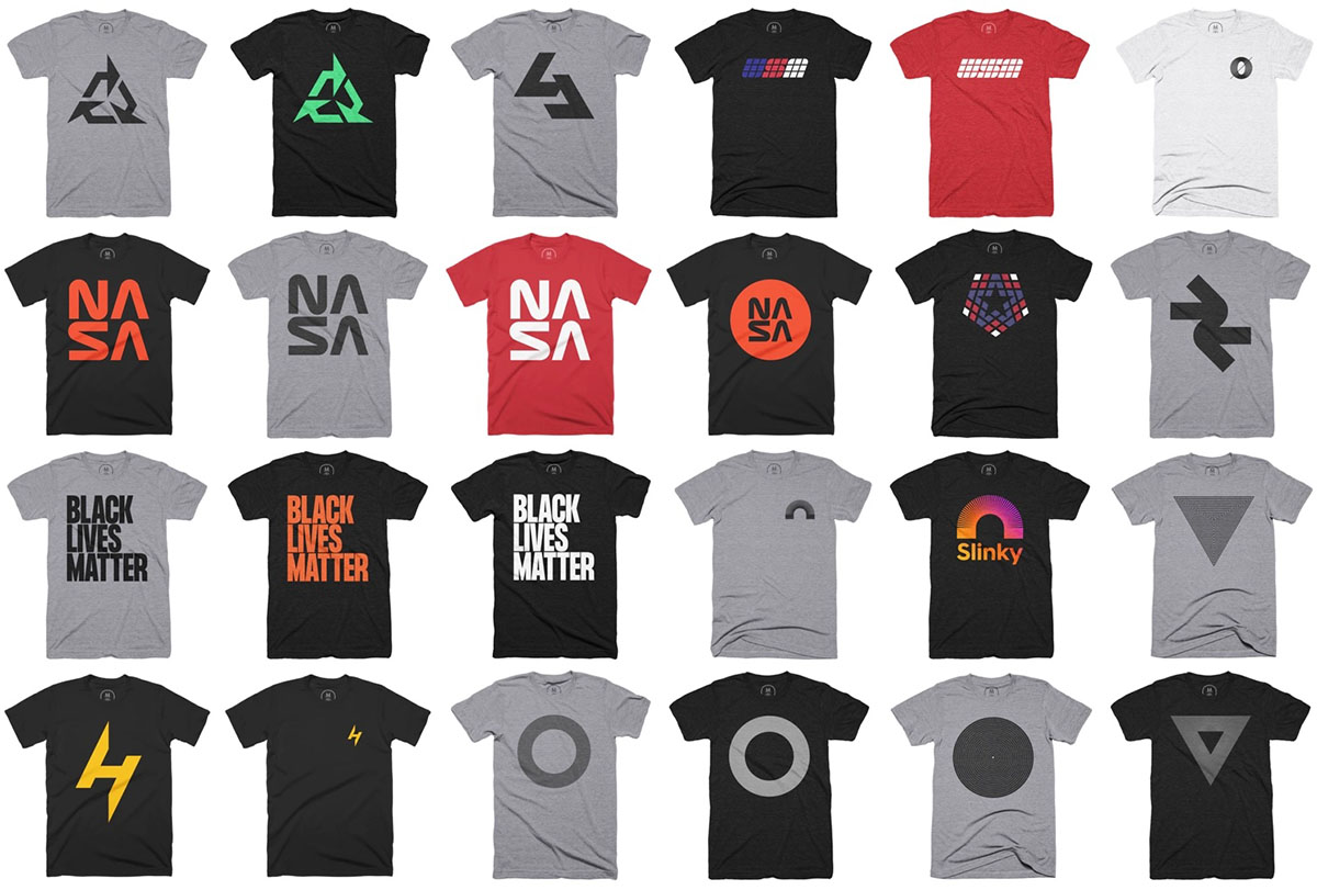 Famous t shirt outlet designs