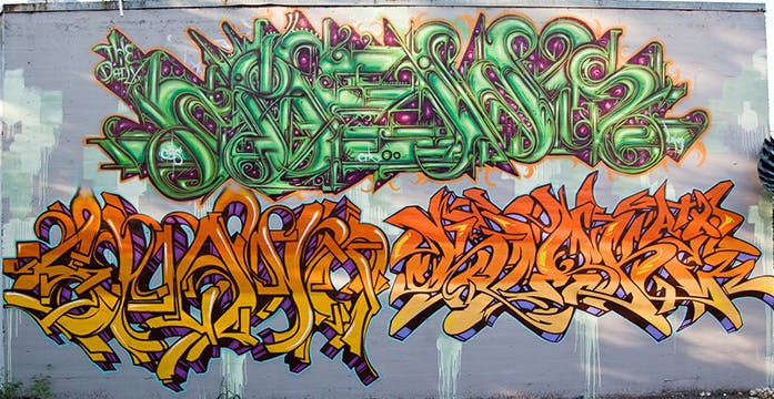 Graffiti writing