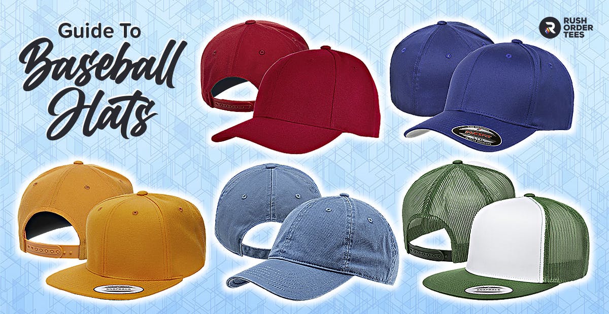 Types of baseball hats cover