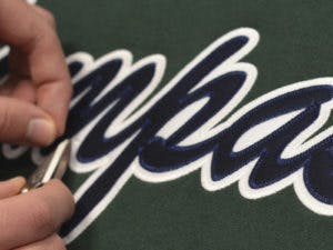 tackle twill embroidery