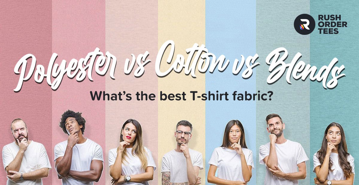 What is the difference between 100% cotton and 50/50 cotton/poly blend –  Shirts In Bulk