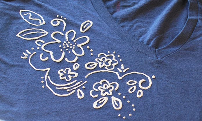 Puffy Paint T-Shirt Craft
