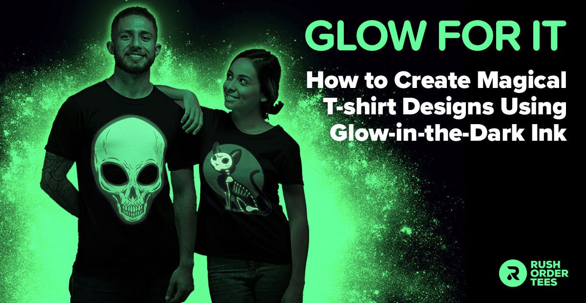 anspændt varemærke Stejl How to Make Custom Glow In-the-Dark Shirts