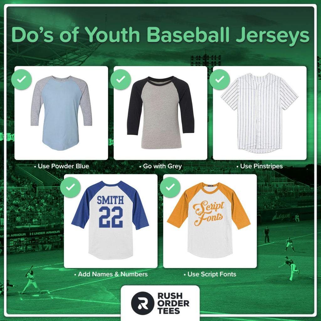 Little League Baseball Jerseys and Uniforms for Youth
