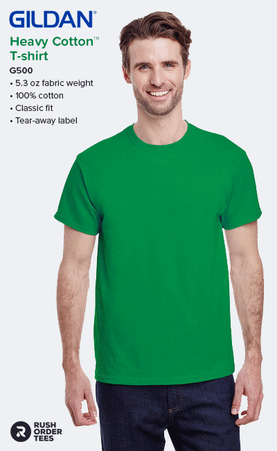 Gildan Heavy Cotton T-shirt product details - G500
