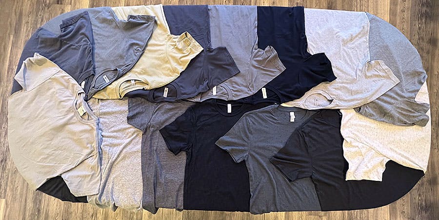 T-shirts we compared to find out which are the softest.