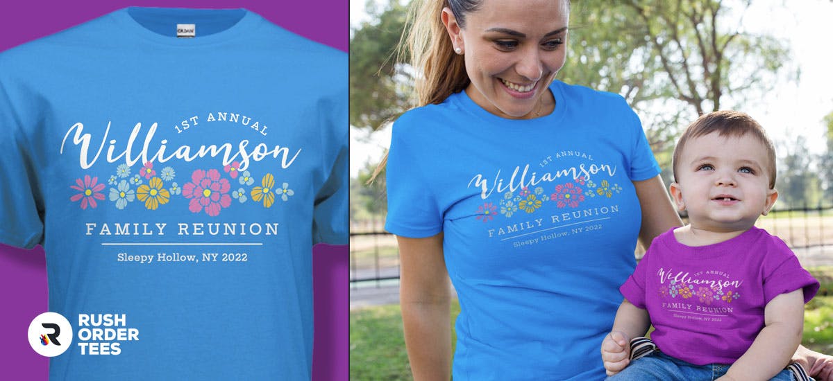 Floral Family Reunion Shirt