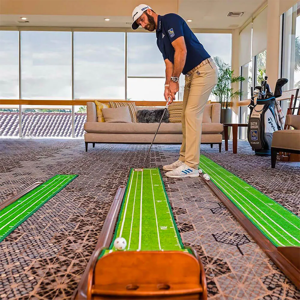 Custom Perfect Practice Putting Mat Standard Edition - 9.6 ft