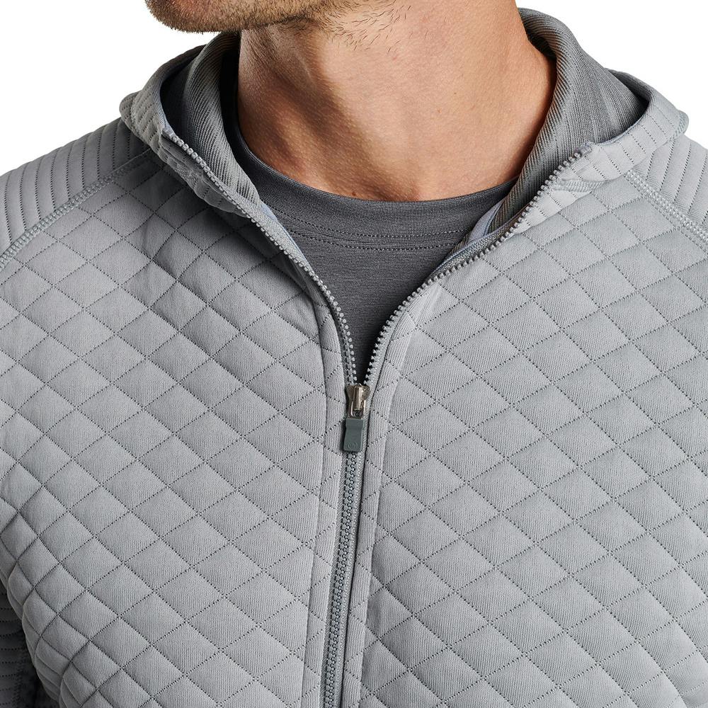 Peter Millar Orion Performance Quilted Hoodie - additional Image 1