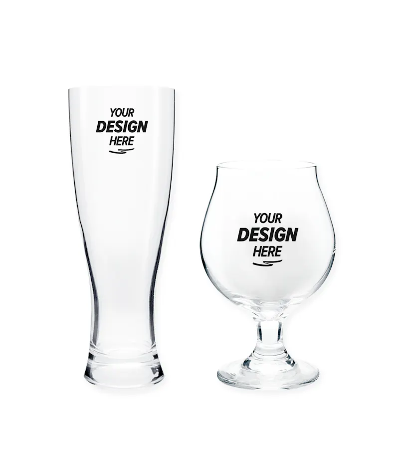 Statement Glassware Custom Glassware & Branded Glassware with Logo - Free Shipping
