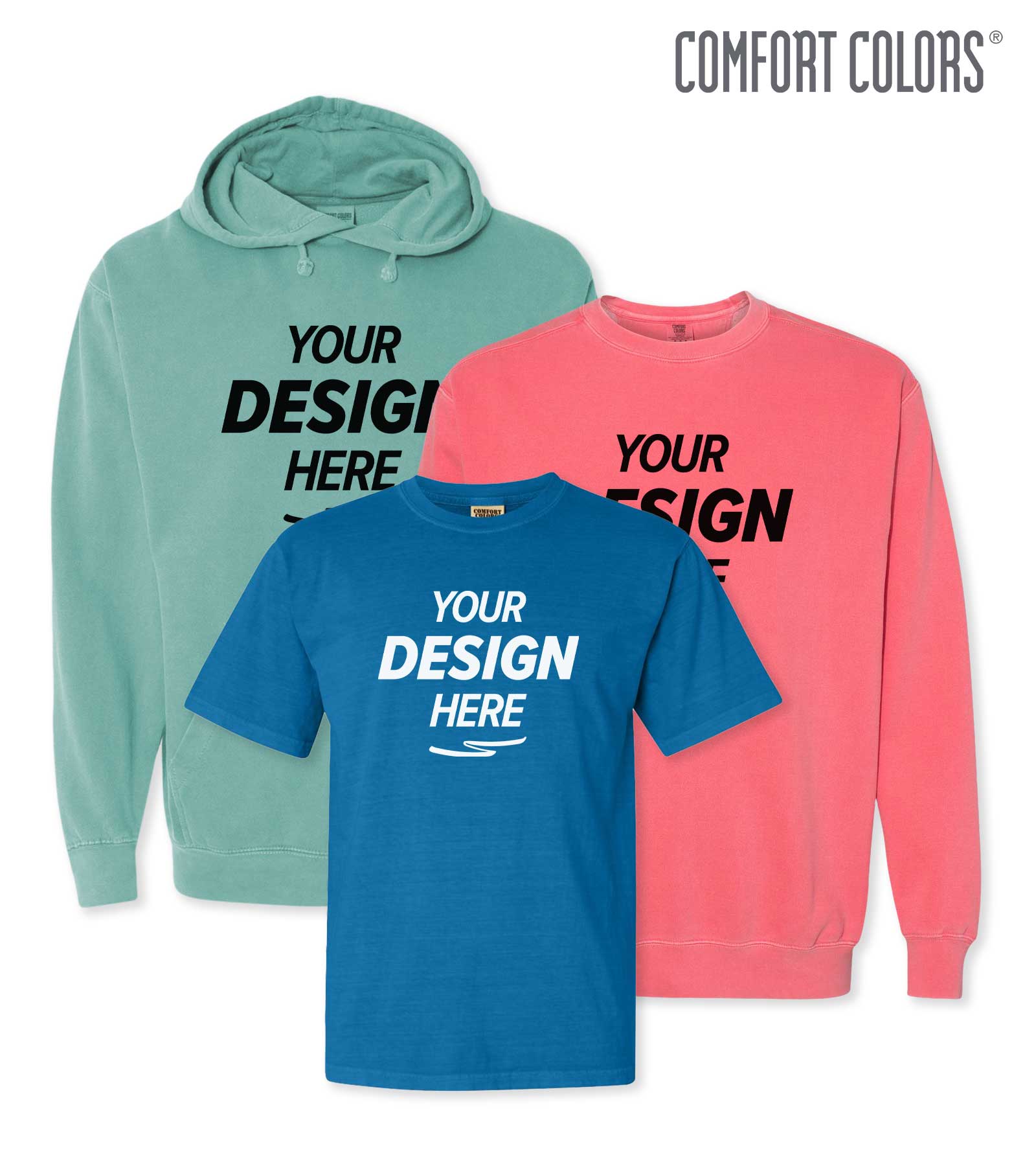 Custom Comfort Colors Apparel Design Comfort Colors Shirts