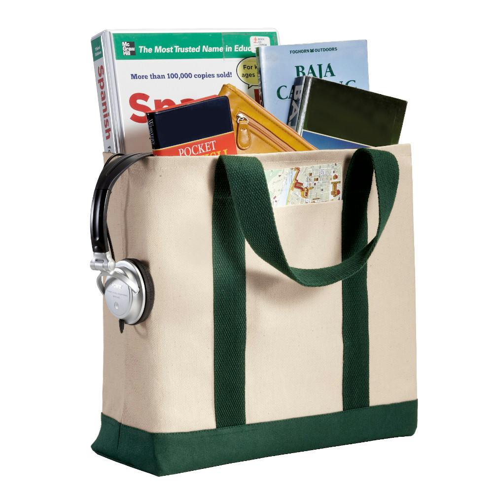 Port Authority Shopping Canvas Tote Bag - additional Image 1