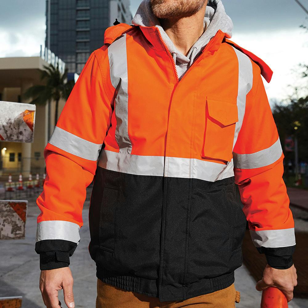 CornerStone Class 3 Economy Waterproof Safety Jacket - additional Image 1