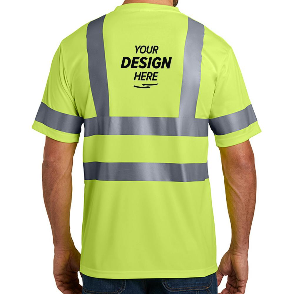 CornerStone Class 3 Snag-Resistant Reflective Safety T-Shirt - additional Image 1