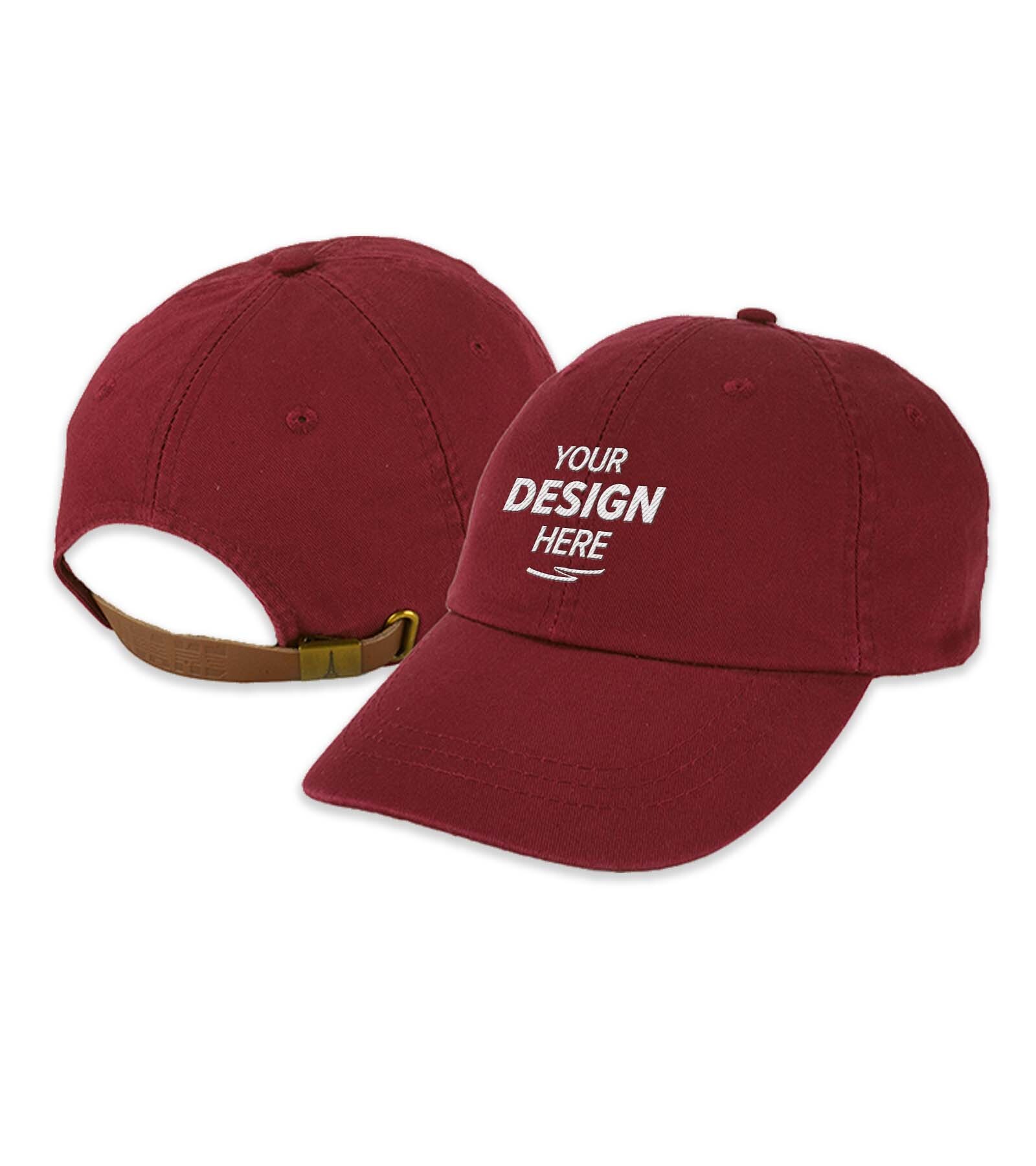 Custom hat design store website