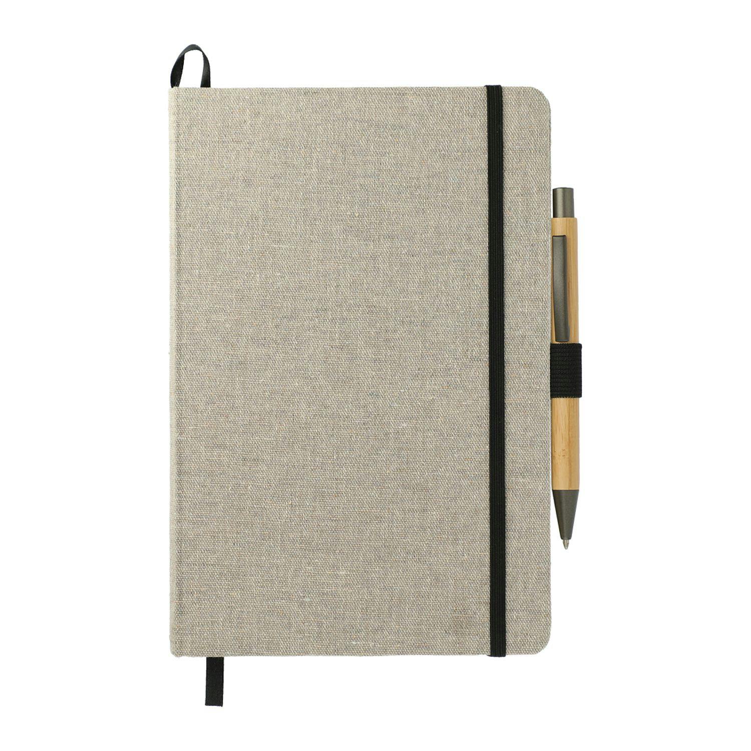 5.5" x 8.5" Recycled Cotton Bound JournalBook® Set - additional Image 1