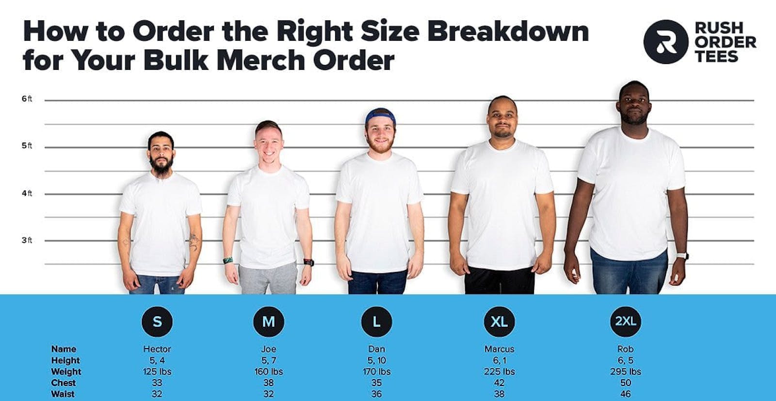 buying shirts in bulk