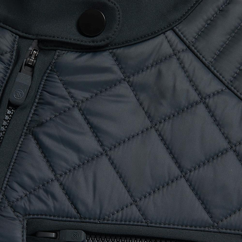 G/FORE Women's Hybrid Moto Stretch Tech Interlock Jacket - additional Image 2