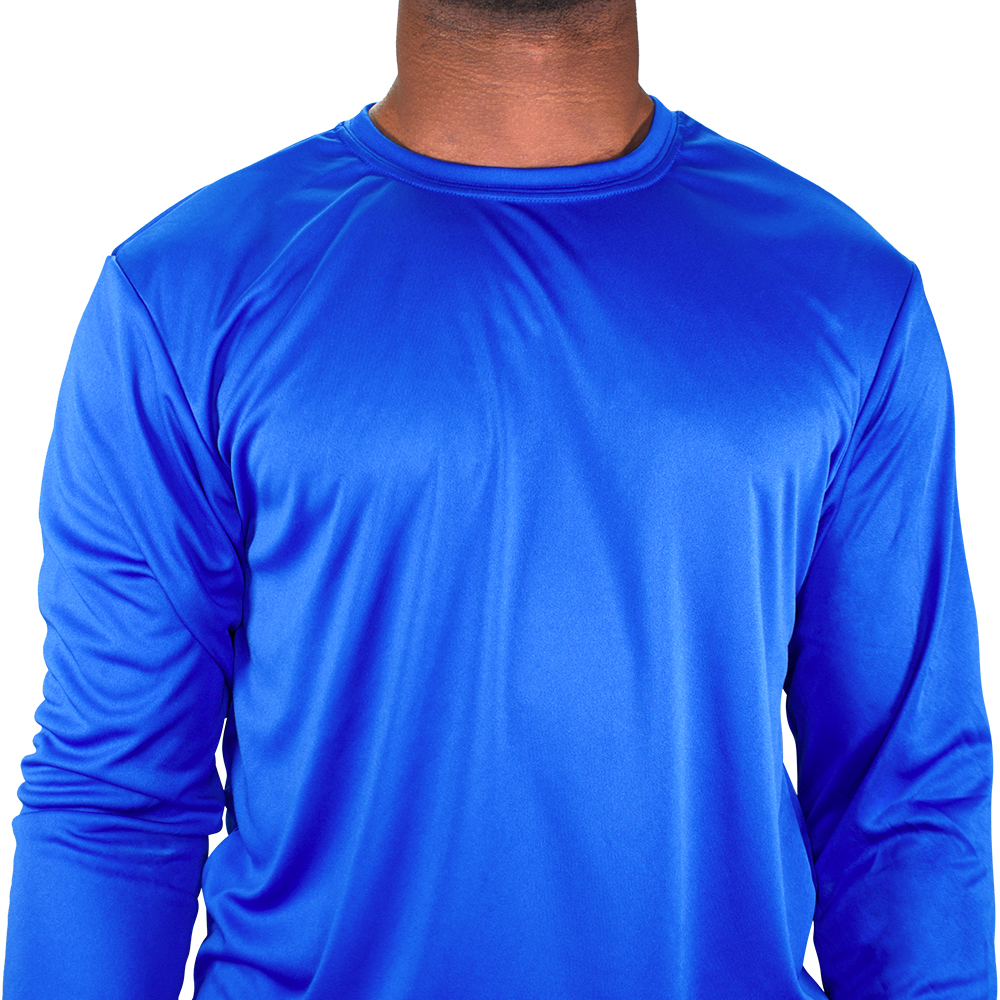 Custom A4 Long Sleeve Performance T-Shirt | RushOrderTees®
