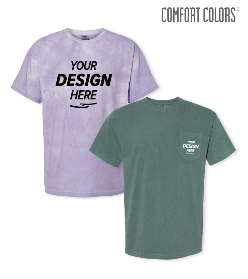 Design Custom Comfort Shirts Online Shop Comfort Colors
