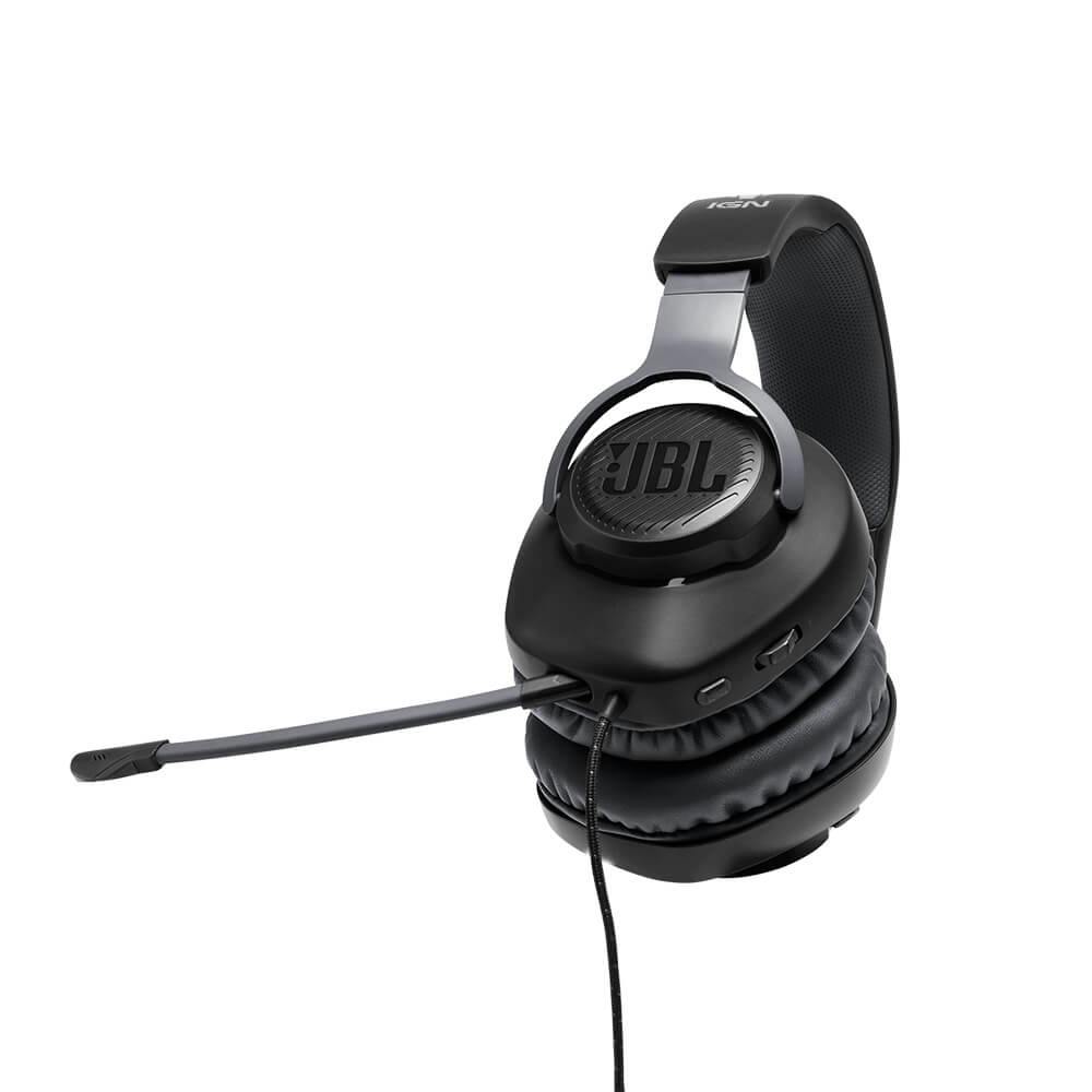 JBL Quantum 100 Wired Over-Ear Gaming Headset with Detachable Mic - additional Image 2