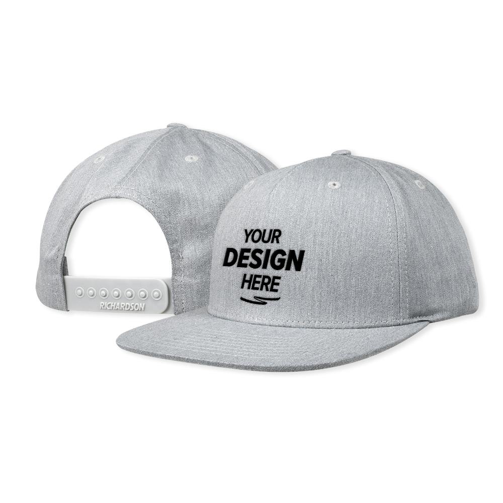 Richardson Pinch Front Structured Snapback Trucker Cap - additional Image 1