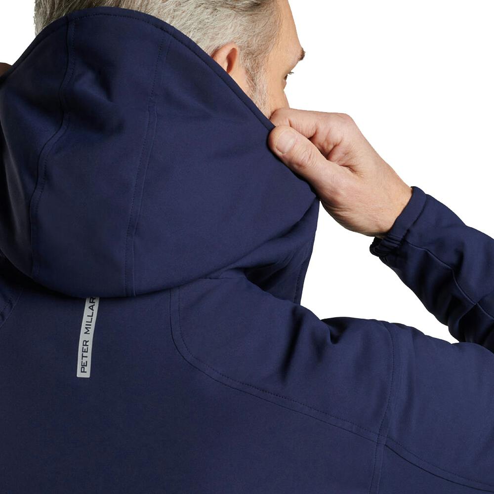 Peter Millar Approach Insulated Half-Snap Hoodie - additional Image 4