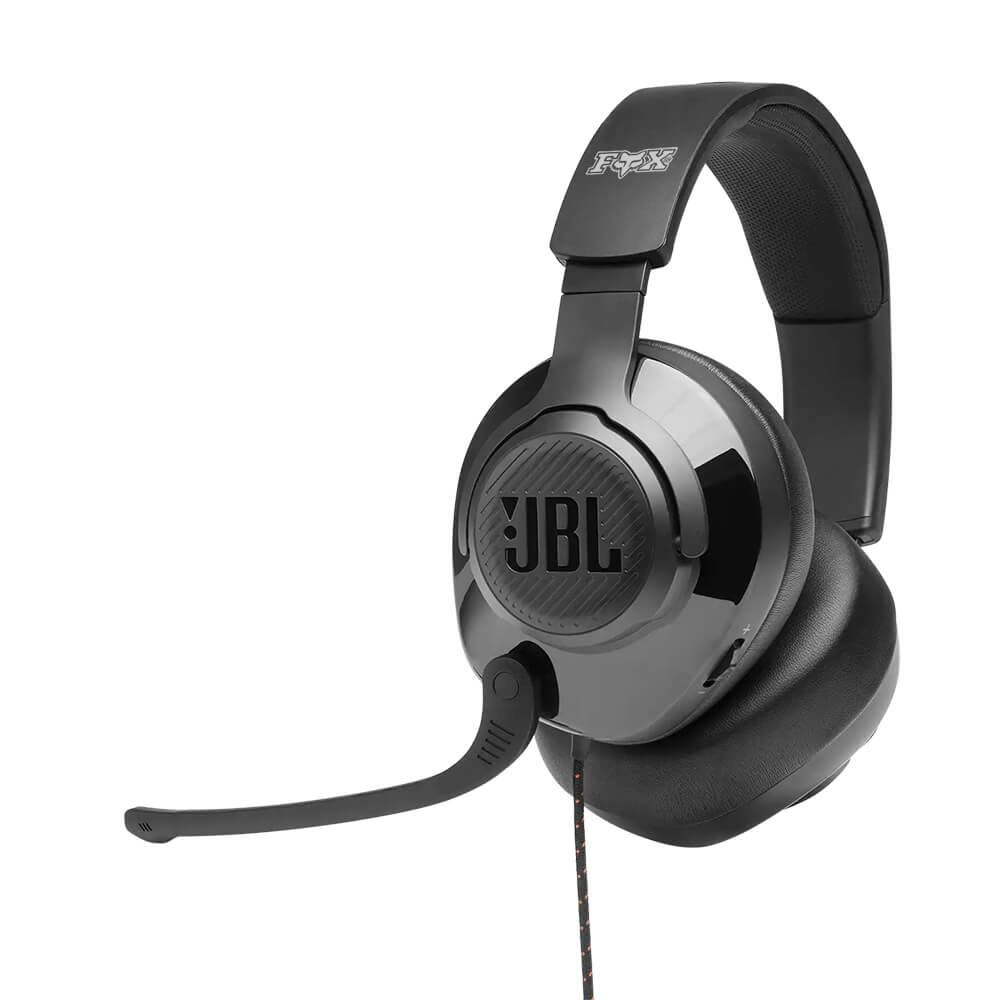 JBL Quantum 200 Wired Over-Ear Gaming Headset with Flip-Up Mic - additional Image 1