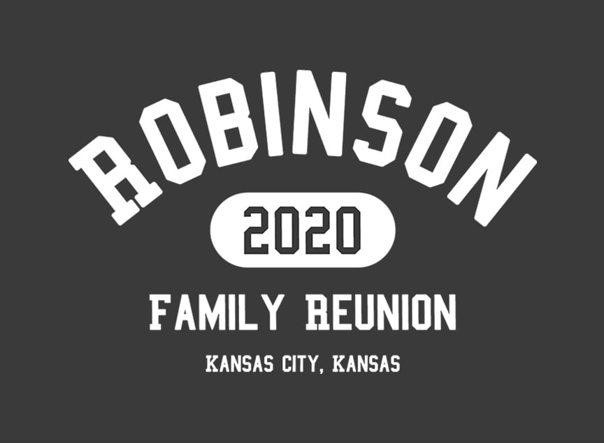 family reunion logo design 2020