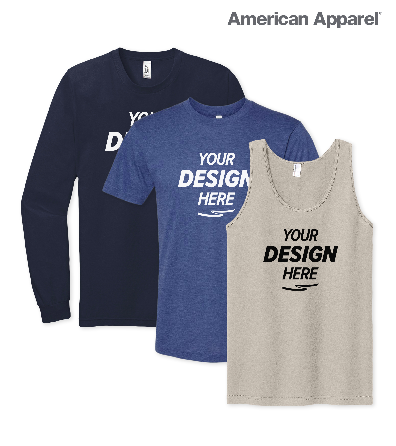 Custom American Apparel Clothing Design American Apparel Shirts