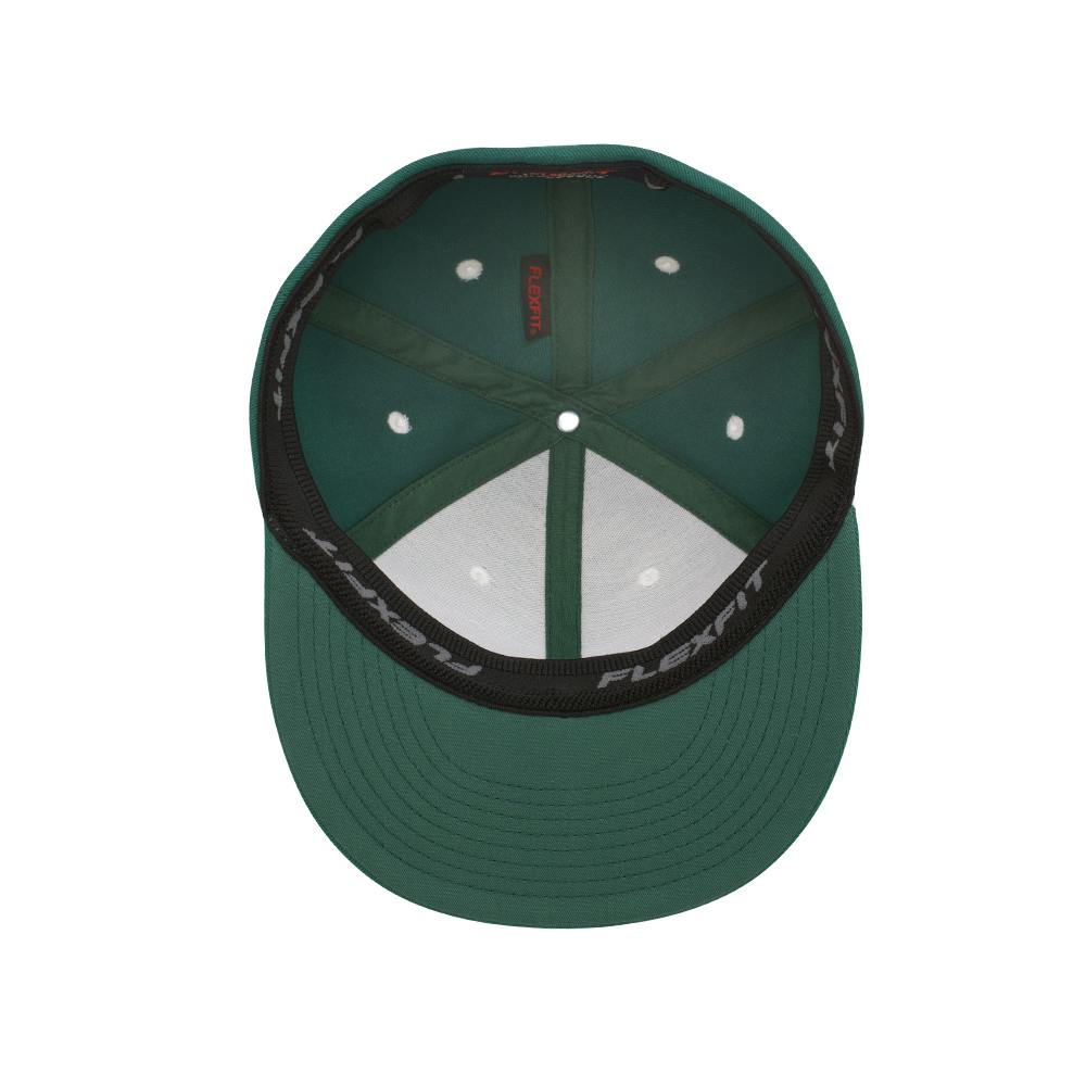 Hats Flat - RushOrderTees® Bill Moisture Custom | Flexfit Wicking