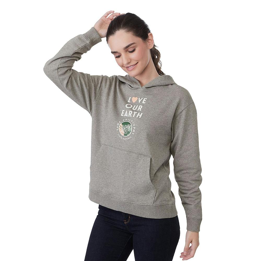 TenTree Women's Organic Cotton French Terry Classic Hoodie - additional Image 1
