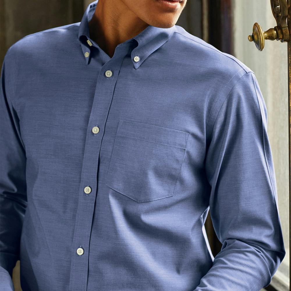 Brooks Brothers Wrinkle-Free Stretch Pinpoint Shirt - additional Image 1