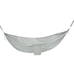 Gray High Sierra packable hammock with straps
