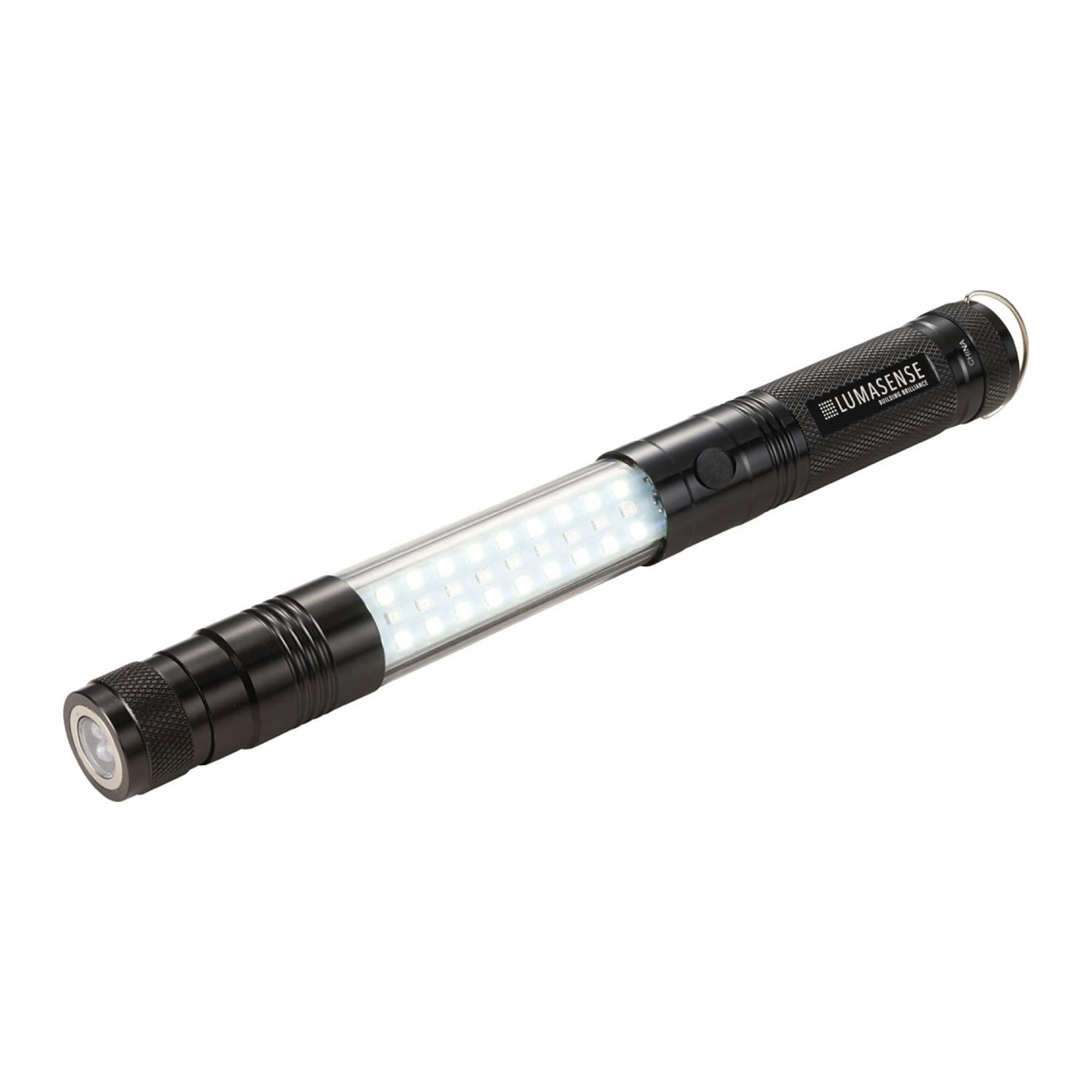 Telescopic Magnetic COB LED Flashlight w/Sidelight - additional Image 1