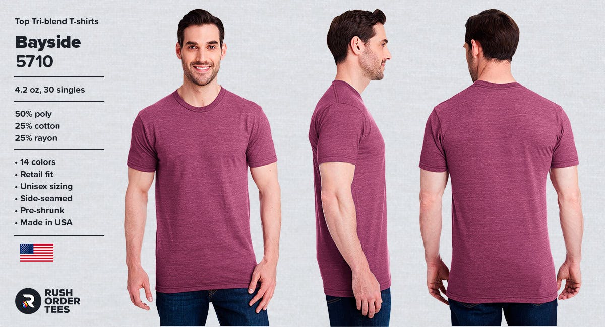 What Is a Tri-Blend Shirt?