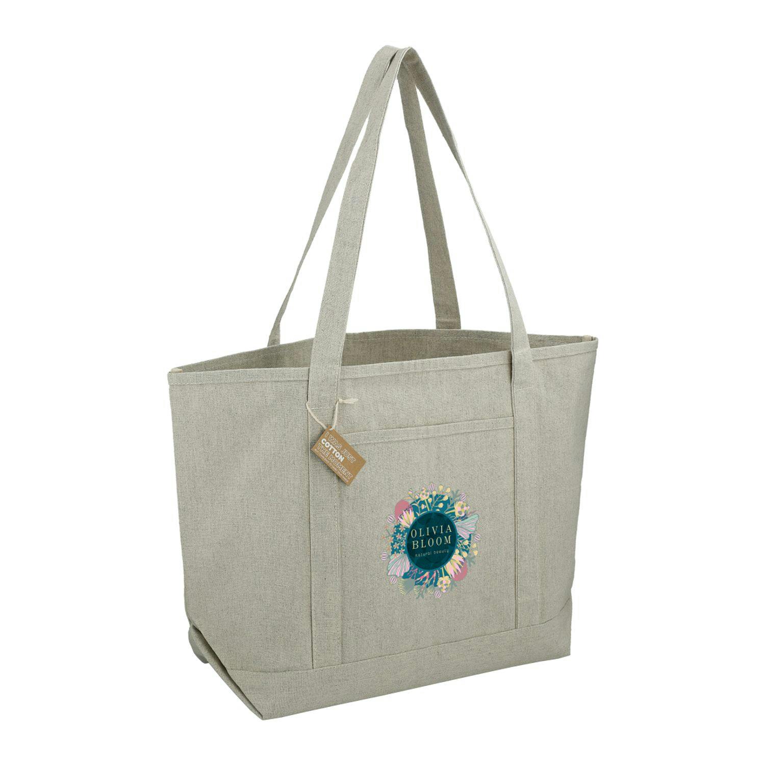 Repose 10oz Recycled Cotton Boat Tote - additional Image 4