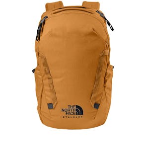 Tan North Face stalwart backpack