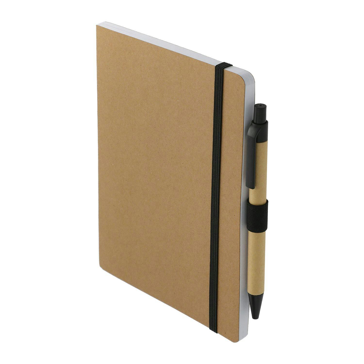 5" x 7" FSC Recycled Notebook and Pen Set - additional Image 2