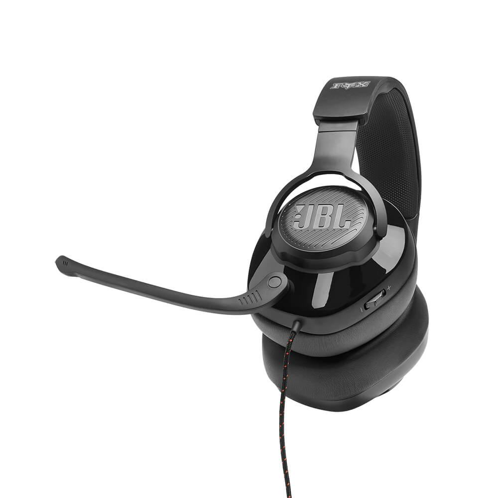 JBL Quantum 200 Wired Over-Ear Gaming Headset with Flip-Up Mic - additional Image 2
