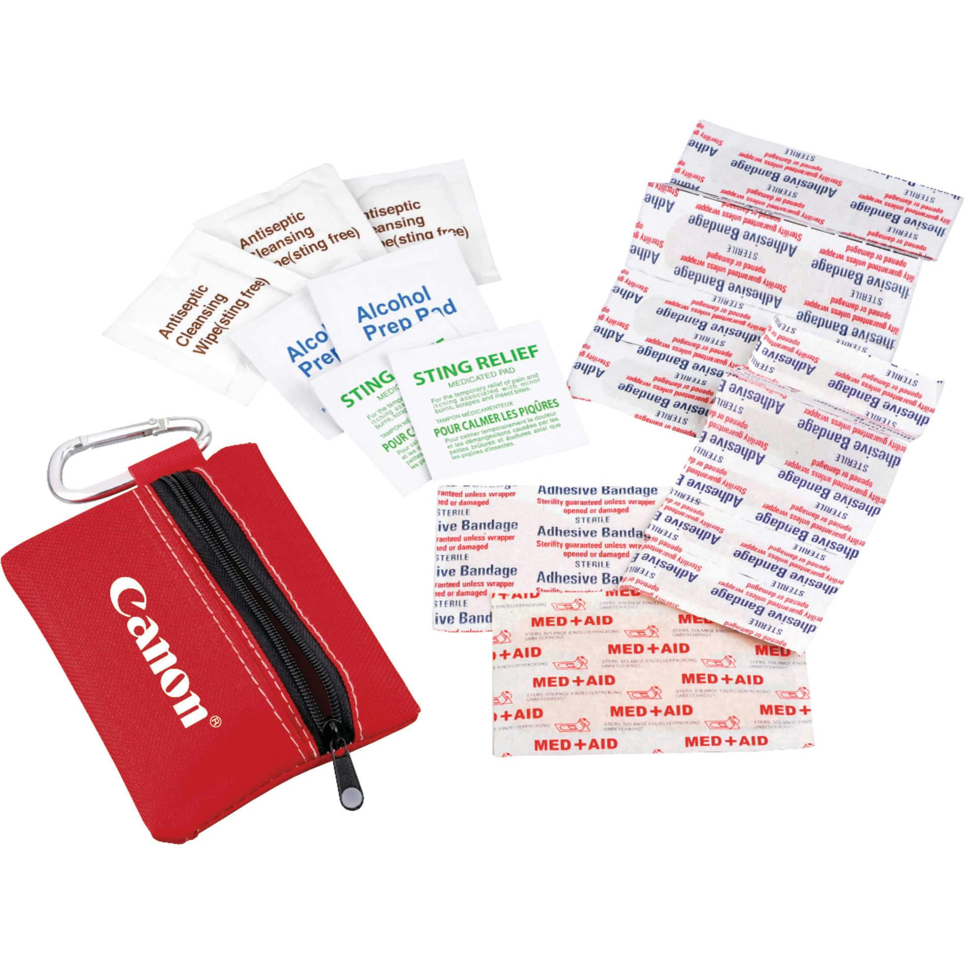 Zippered 20-Piece First Aid Pouch - additional Image 4